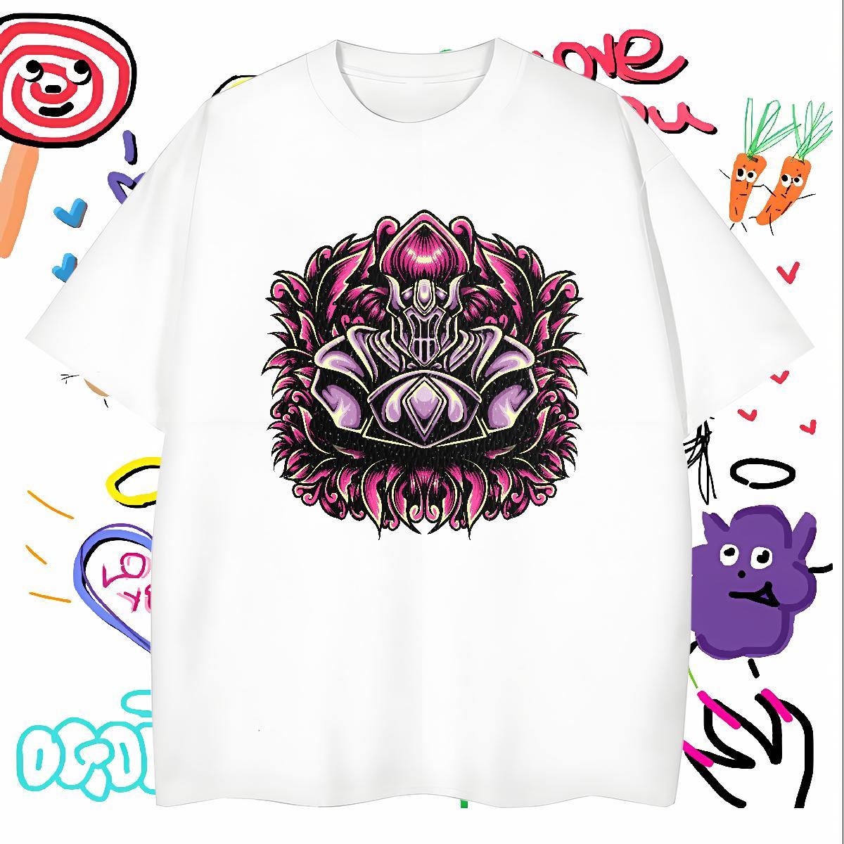 Unisex T Shirt For Man 230g Pure Cotton ET Outdoor Custom Print Oversized Short Sleeve Soft Men Tshirts Customized Clothes