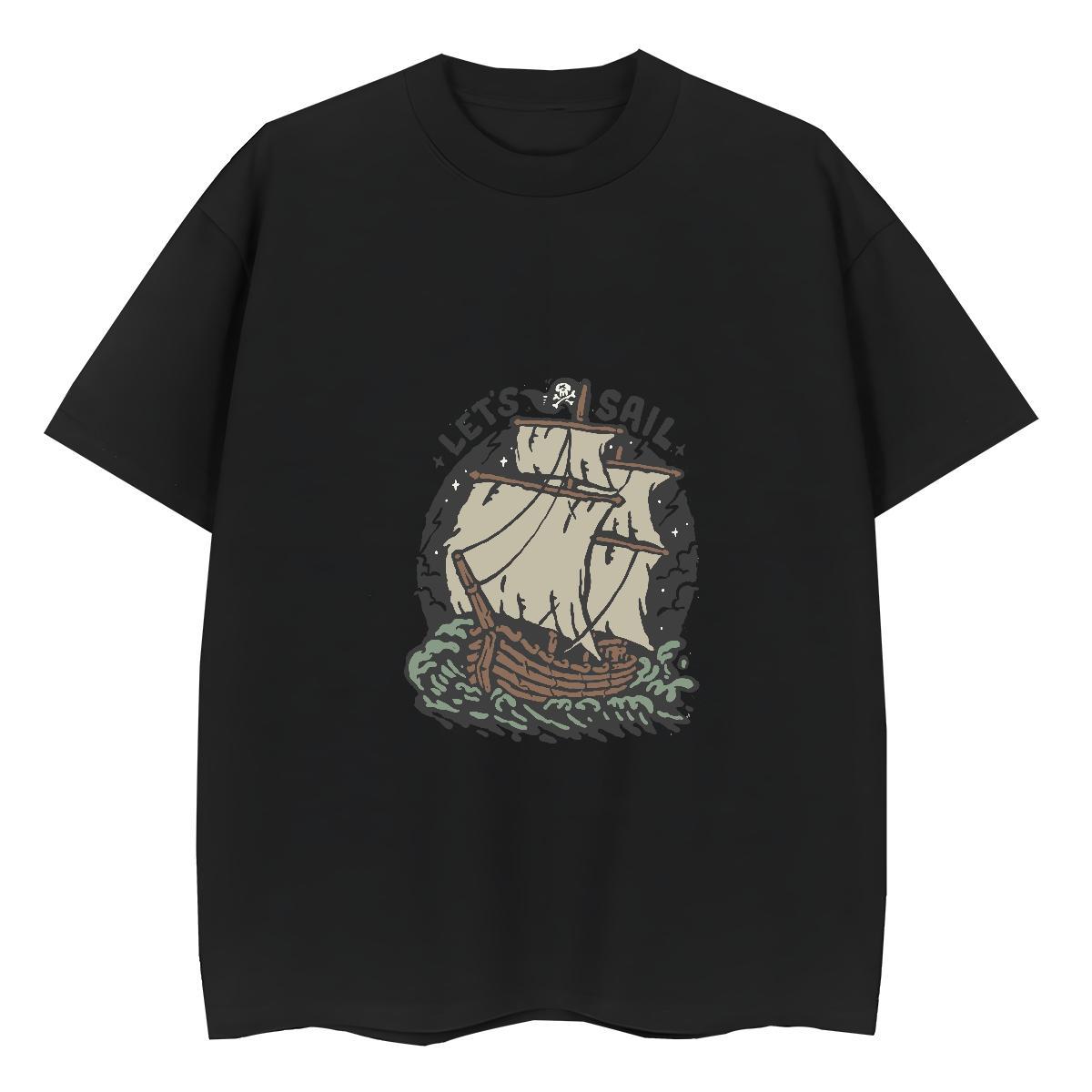 Brand Women Tshirts 230g Pure Cotton icon Beach T Shirt For Woman O-Neck Short Sleeve Anime Print Clothes Shirt