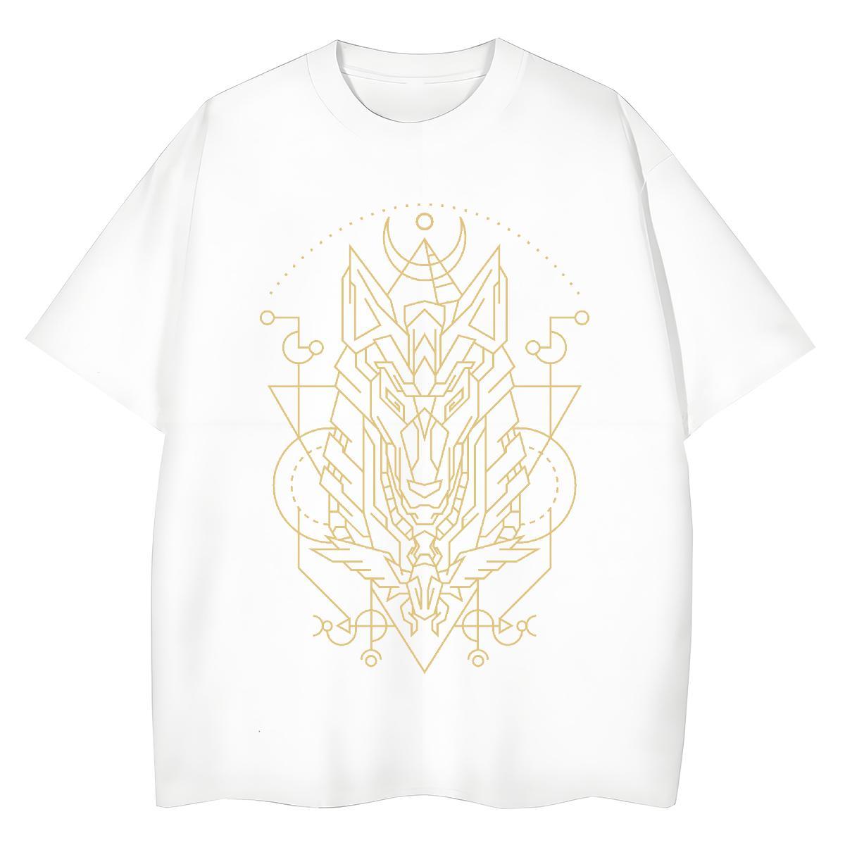 Popular Woman Tshirt 100% Cotton 230g totem Casual T-Shirts for Women Comfortable DIY Printed Tshirts