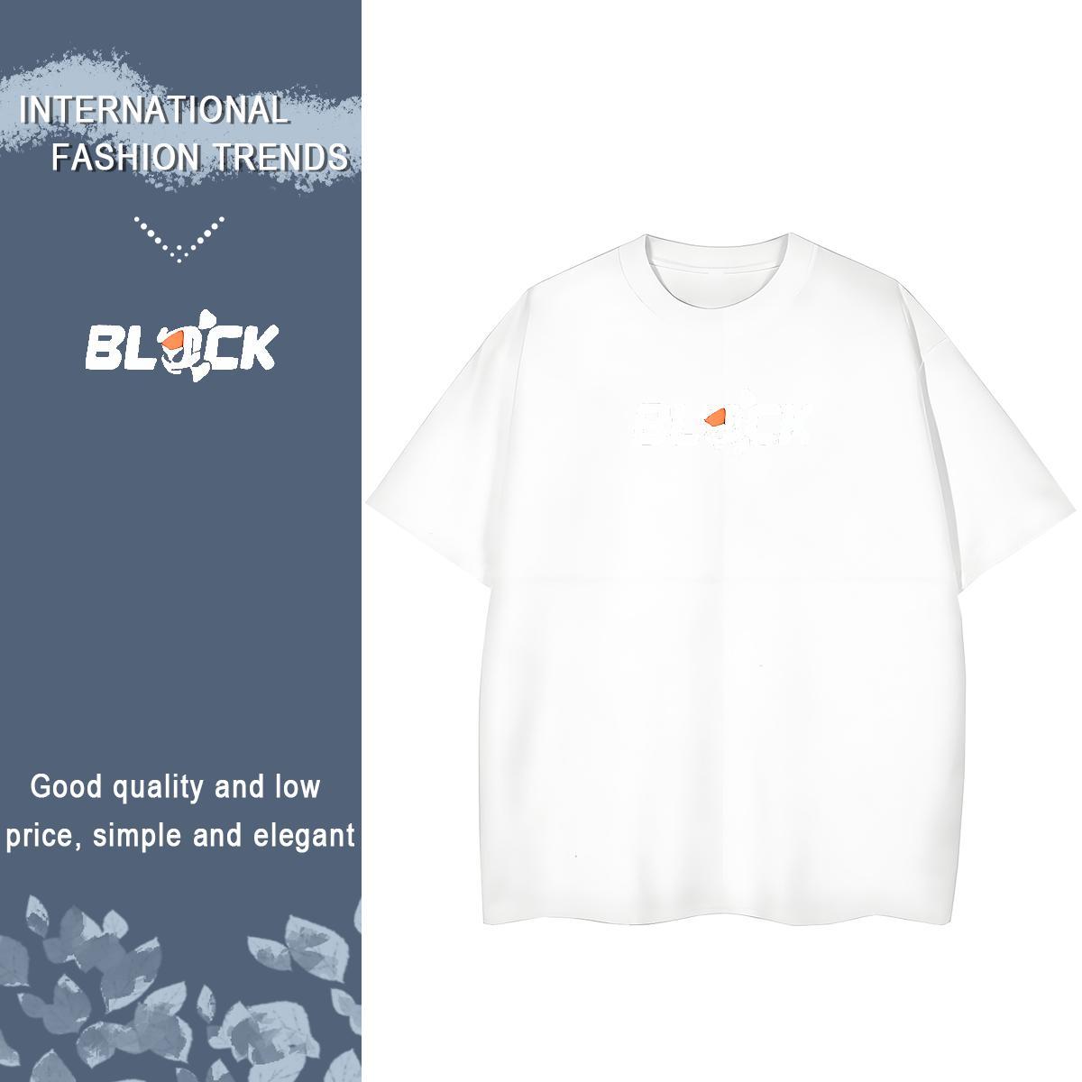 Female Womens Tshirts 230g Pure Cotton letter Hip Hop Woman T Shirts Breathable Soft White Plus Size Tops