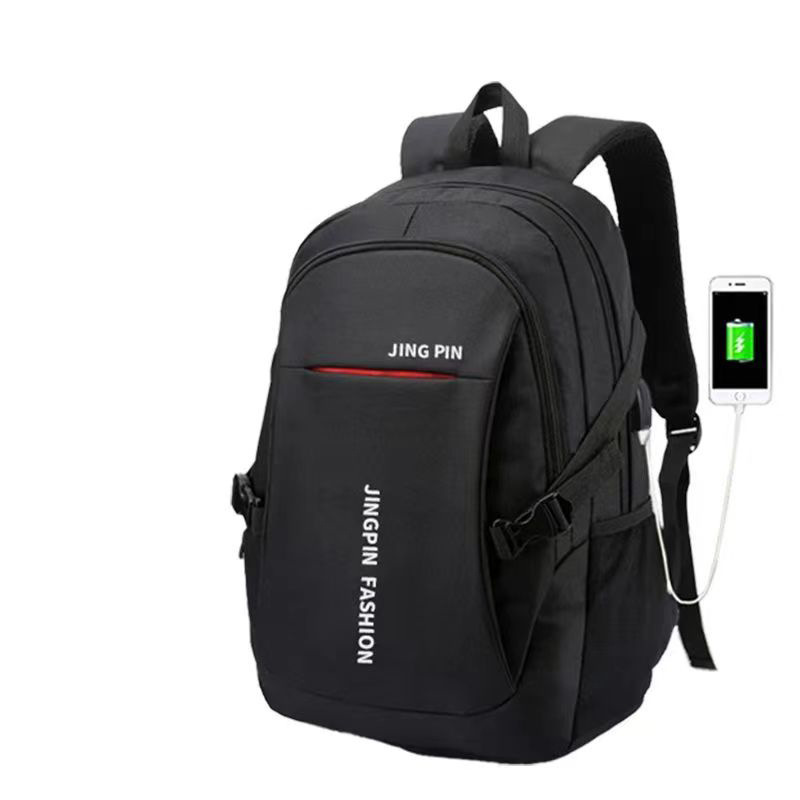 Men's over-sized student backpack travel backpack computer backpack