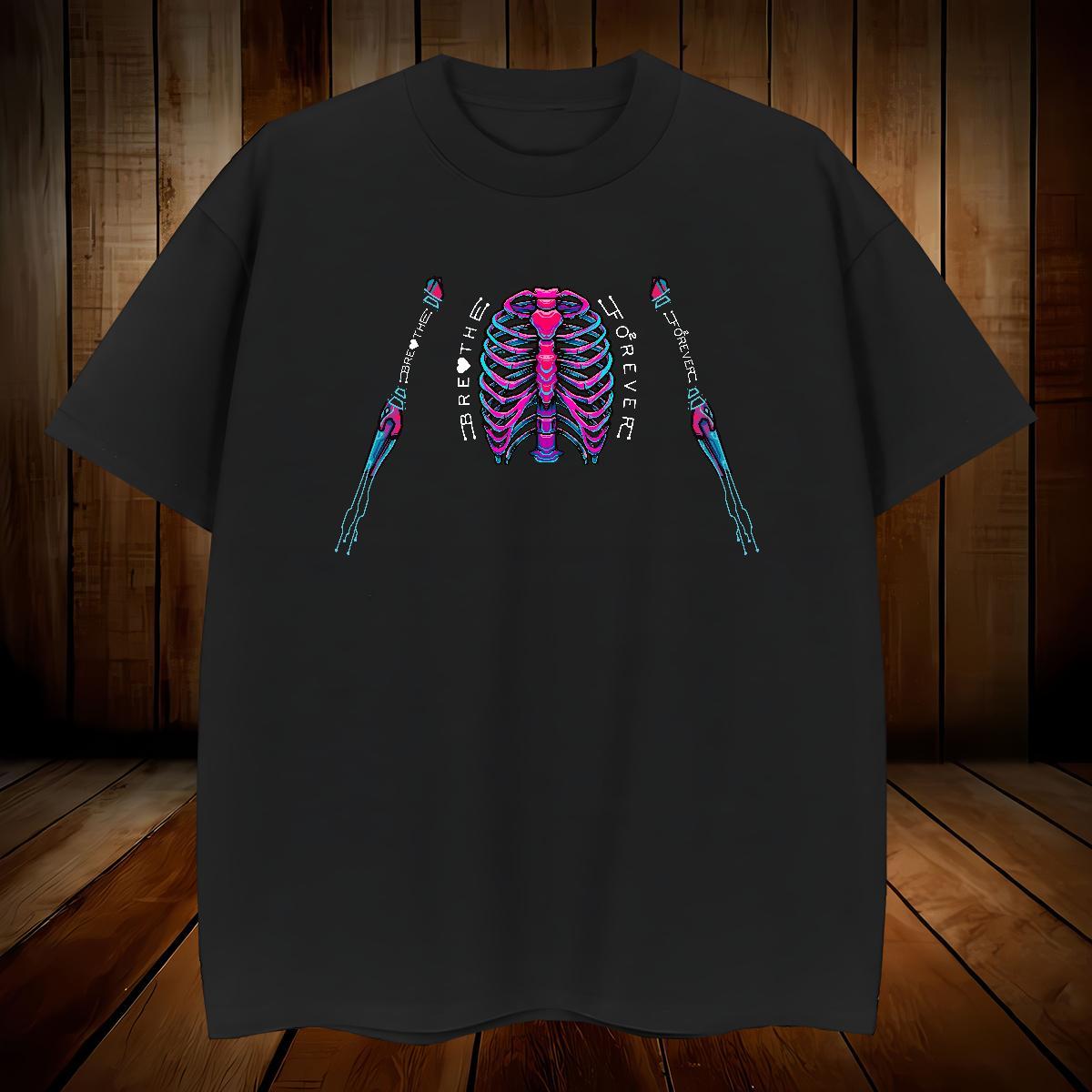 Cool Mens T Shirts 230g Pure Cotton skull Daily Outfit Cartoon Printing L-4XL Short Sleeve O-Neck Tshirt for Man Woman Designer Fashion Top Tees