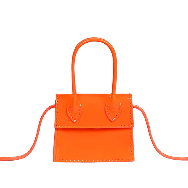 Versatile and fashionable decorative PU leather small shoulder bag