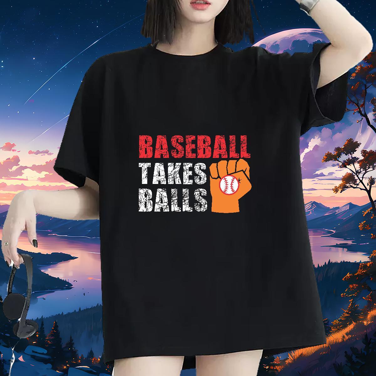 5A Unisex Tshirts 230g 100% Cotton baseball Spring Summer Women T Shirts Breathable Short Sleeve Cartoon Print Polos