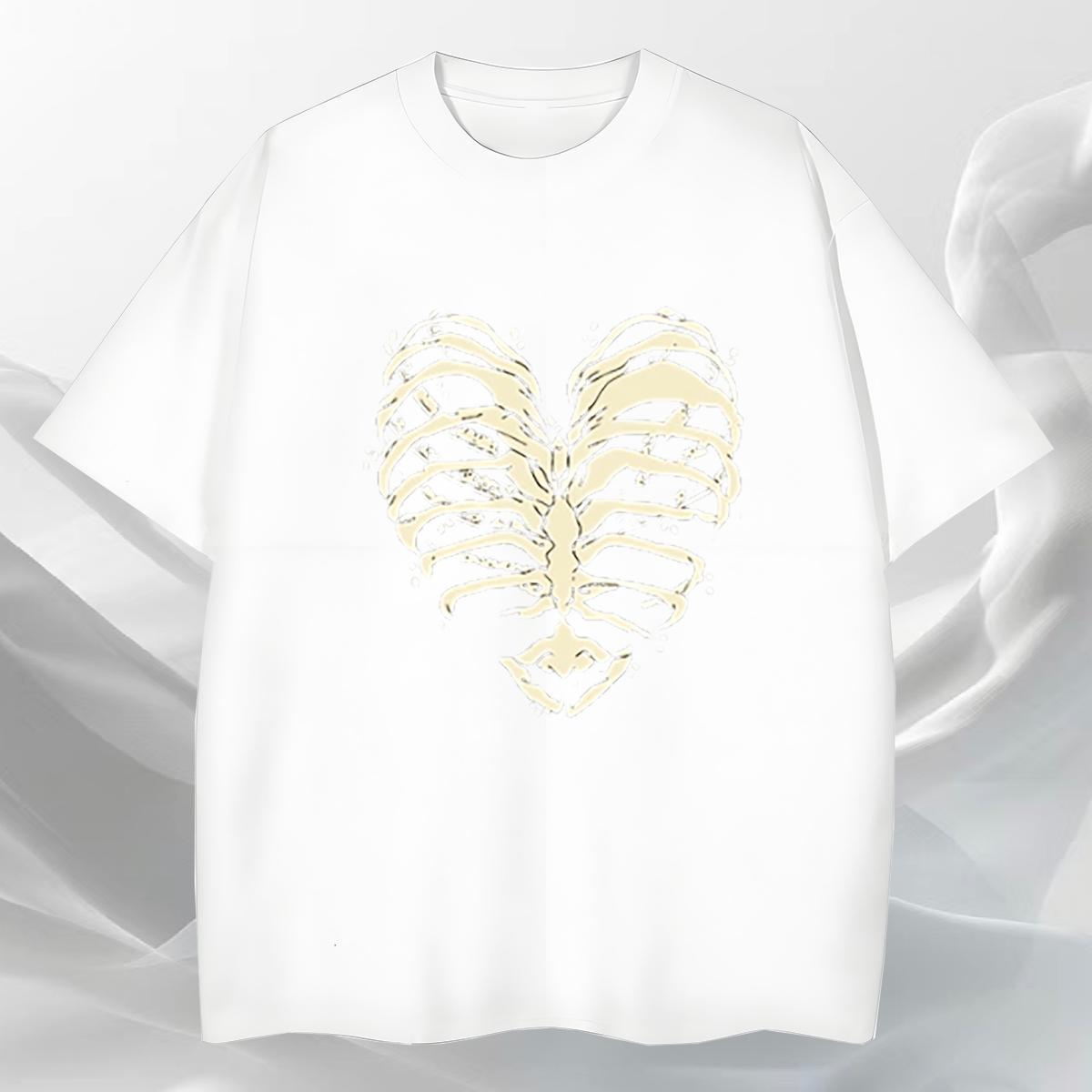 Cool Design Mens T Shirts 230g Pure Cotton skull Beach Oversized 3XL 4XL Short Sleeve Soft Men Tops Tees Fashion Clothes