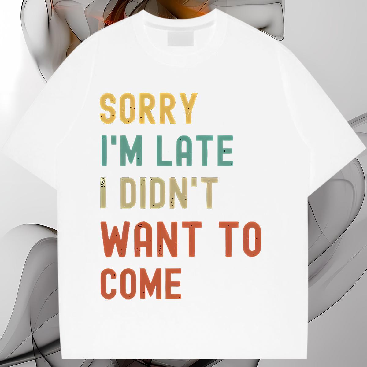 Lady Couples T Shirts 230g Cotton letter Daily Outfit T-Shirts Crew Neck Anime Oversized Tee Shirt