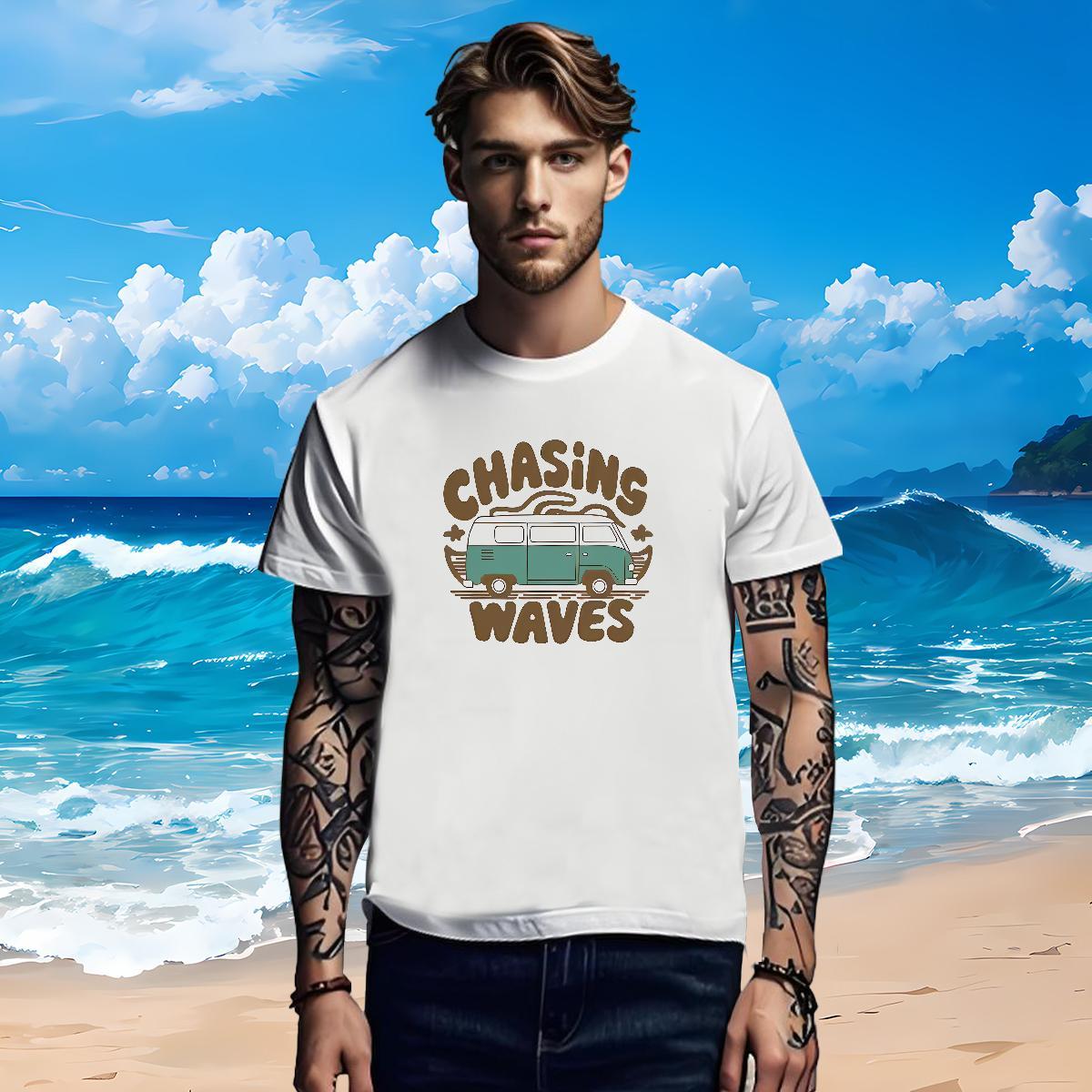 Loose Fit T Shirt For Man 230g 100% Cotton car Street wear Hip Hop DIY Anime Breathable Men Clothes T-Shirt New Tees Shirts