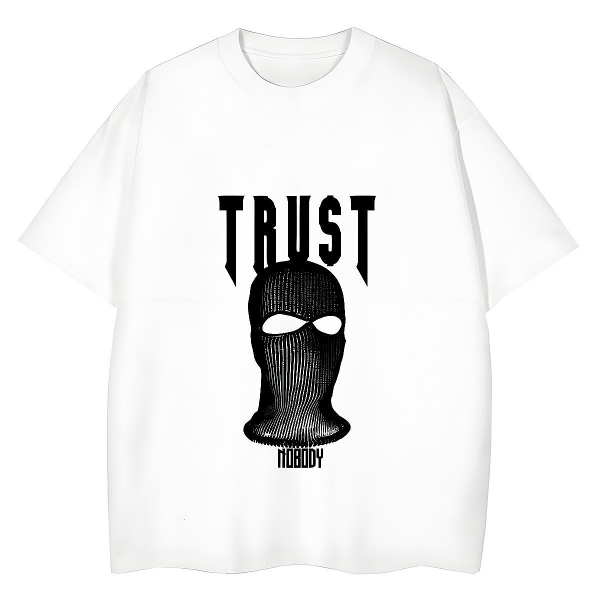 Loose T shirt 230g 100% Cotton skull Street wear Hip Hop Skull Breathable Short Sleeve Mens Tshirts Stylist Clothings