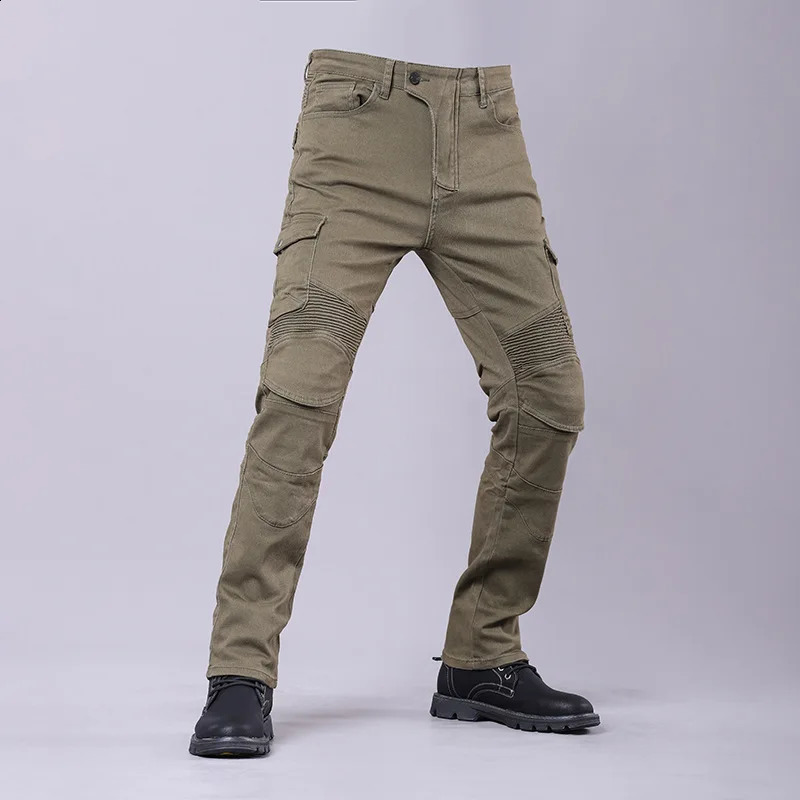 Motorcycle Cycling Pants Outdoor Cycling Jeans Motorcycle Hip Protection Anti Drop Pants Mens Motorcycle Jeans Anti Drop Pants 240812