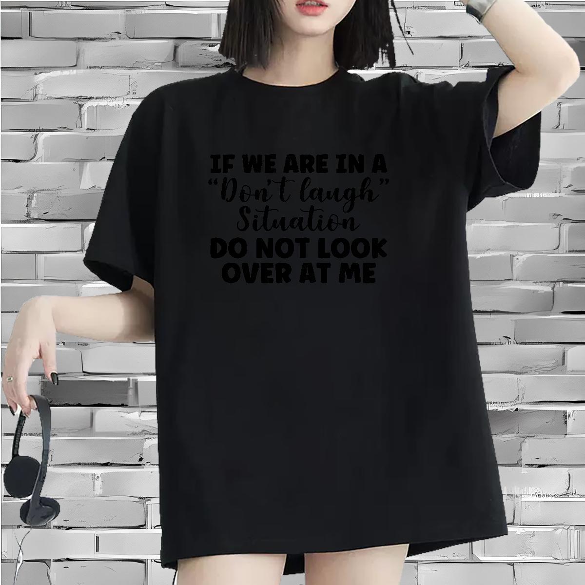 High quality Unisex Tshirts 100% Cotton 230g letter Sports Casual Woman T Shirts Comfortable DIY Printed Top Tees