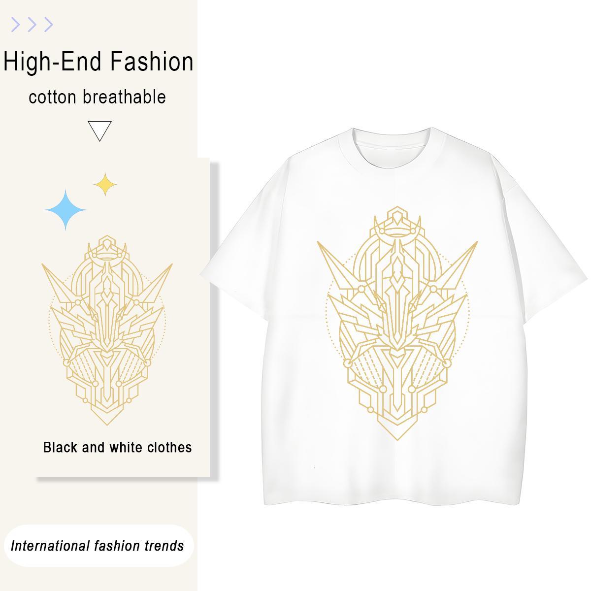 Wholesale Lady T shirt 230g Cotton totem Sport T Shirt For Woman O-Neck Short Sleeve Custom Print Oversized Tops Tees