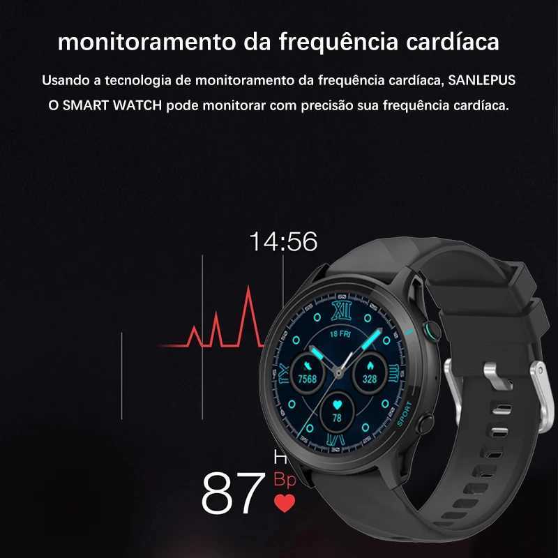 New Refurbished Amazfit Smart Watch Men Multiple Sports Health Monitor GPS AMOLED Display Call SmartWatch Women For Android IOS M240824
