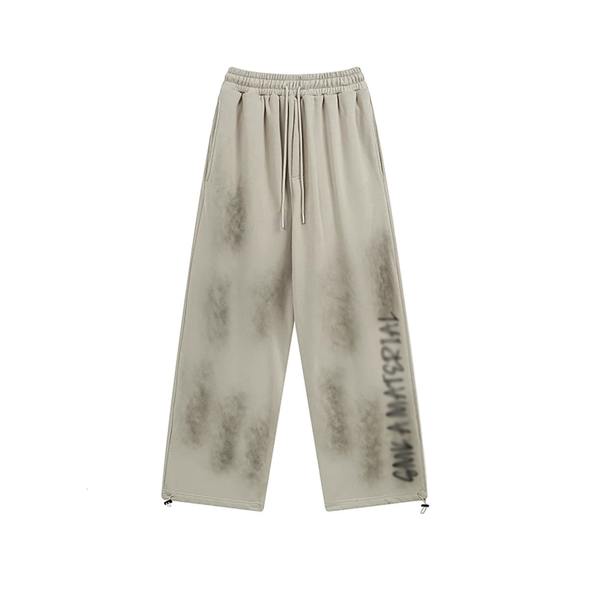 American Style High Street Casual Pants for Men in Spring and Autumn New Styles for Wiping Dirt Graffiti Sports Versatile Long Pants