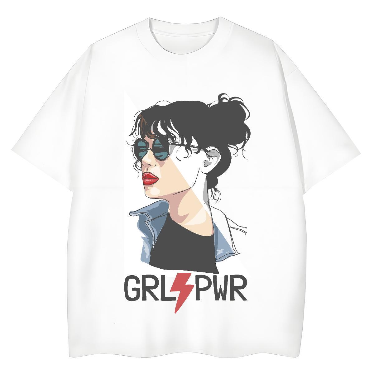Free Shipping Men T Shirts 230g Cotton portrait Street wear Hip Hop DIY Anime Crew Neck Couples T Shirts Designer Fashion Clothings