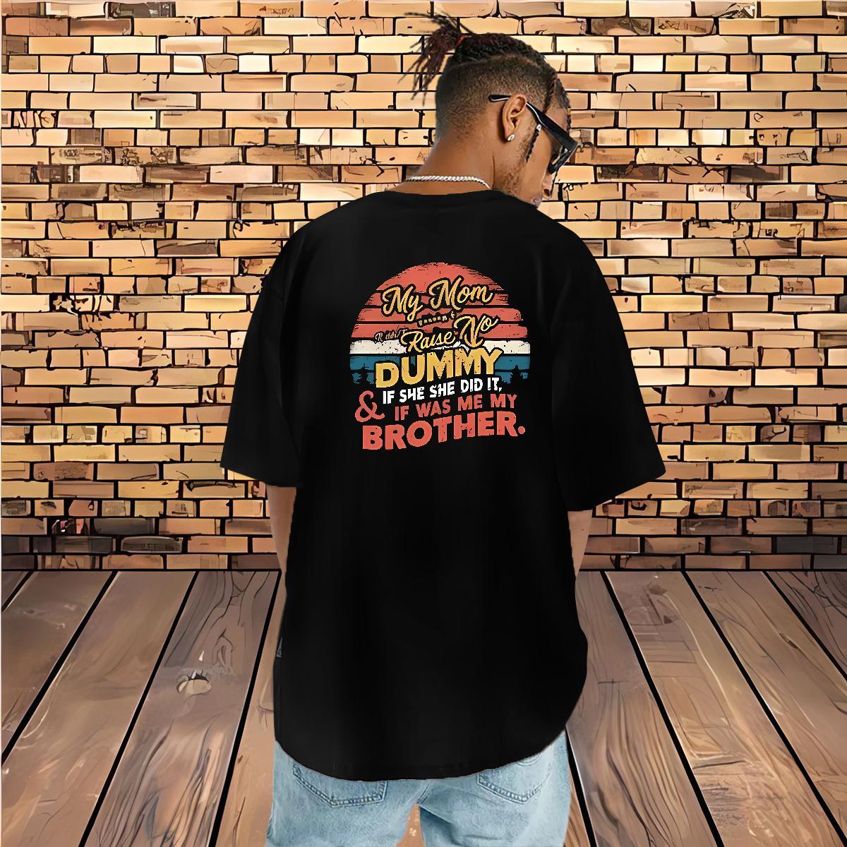 Cool T shirt 100% Cotton 230g letter Street Wear White Plus Size Crew Neck Tshirt for Man Woman 2024 Summer Clothings