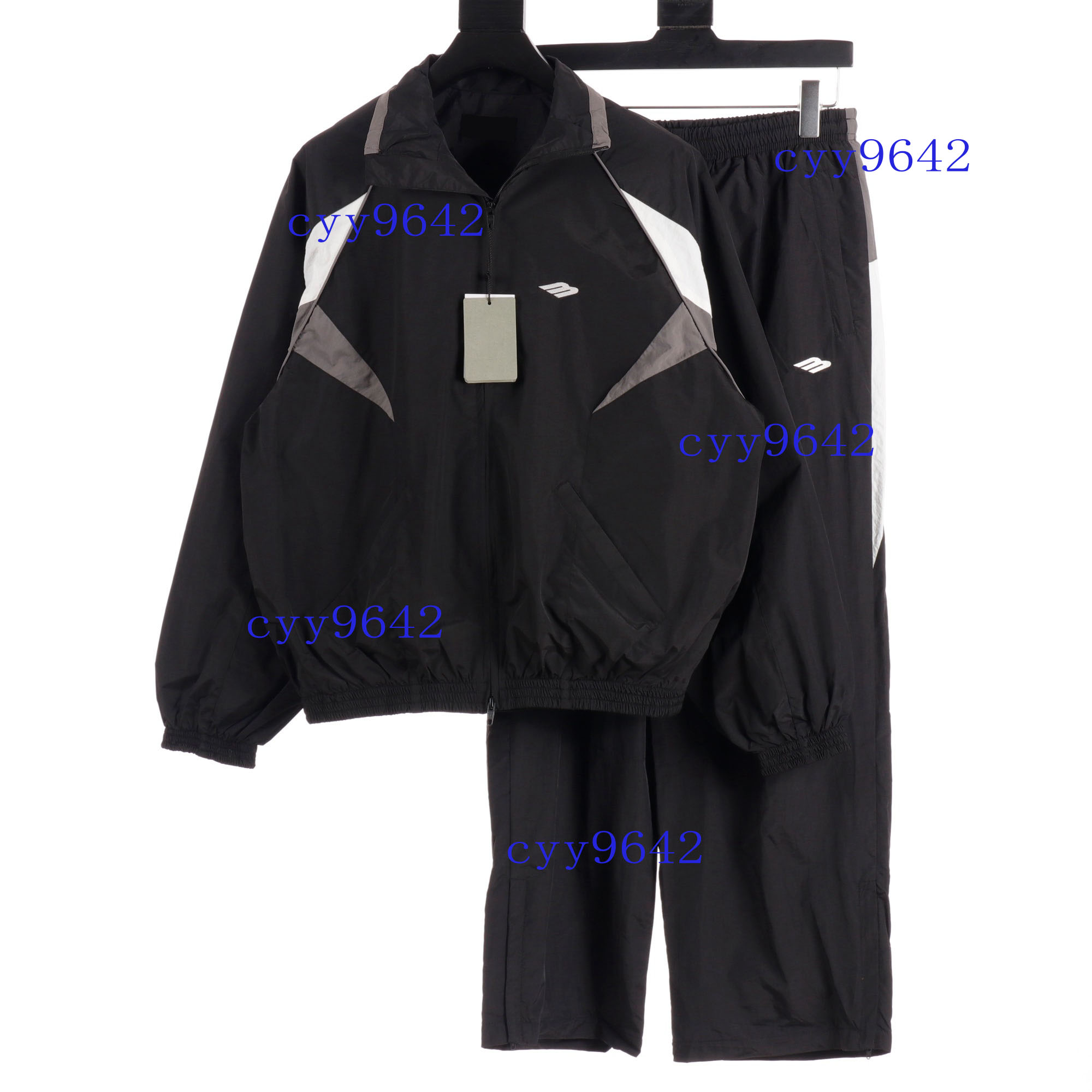 Men's Plus Size Sweaters hoodies suit hooded casual fashion color stripe printing Asian size high quality wild breathable long sleeve a set 333g