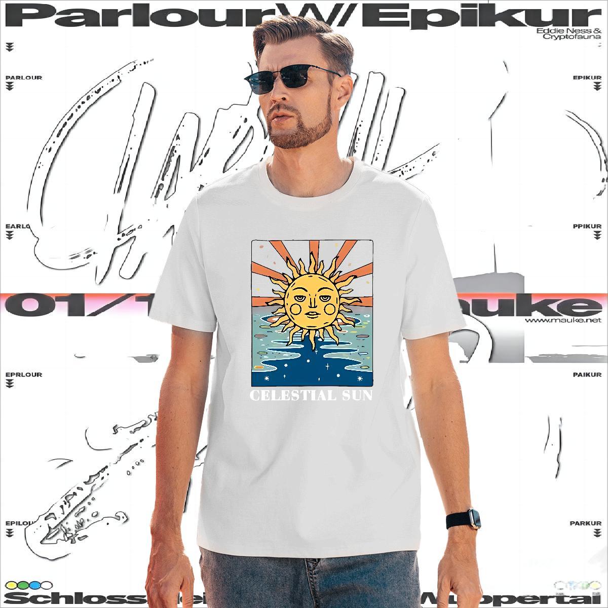 Customized Tshirt for Man Woman sun Outdoor 230g Cotton Tees Breathable Loose Fit T-Shirts for Men DIY