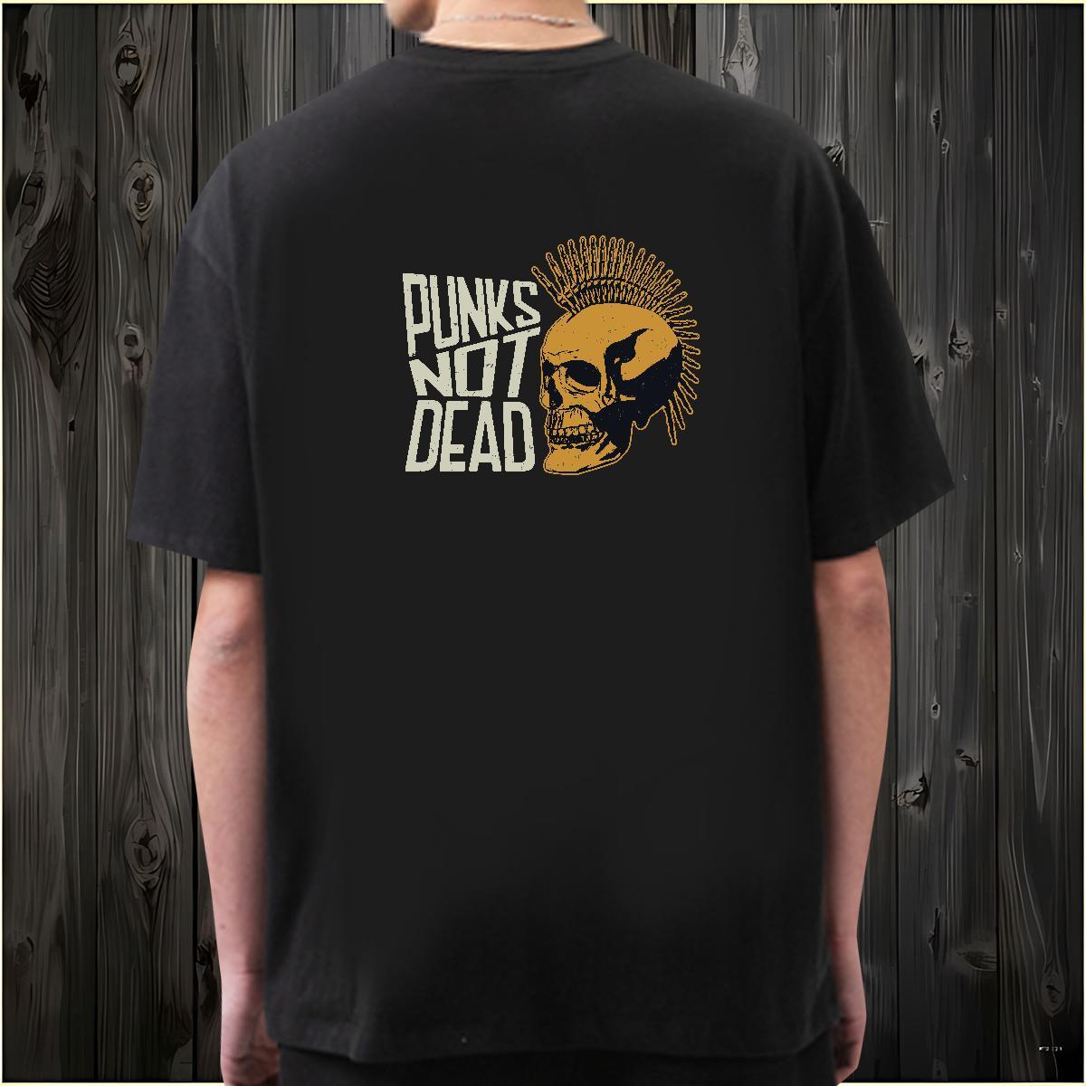 Designer T Shirt For Man 230g Cotton skull Casual Daily Wear Custom Cartoon Breathable Crew Neck Men Clothes T-Shirt 2024 Tees