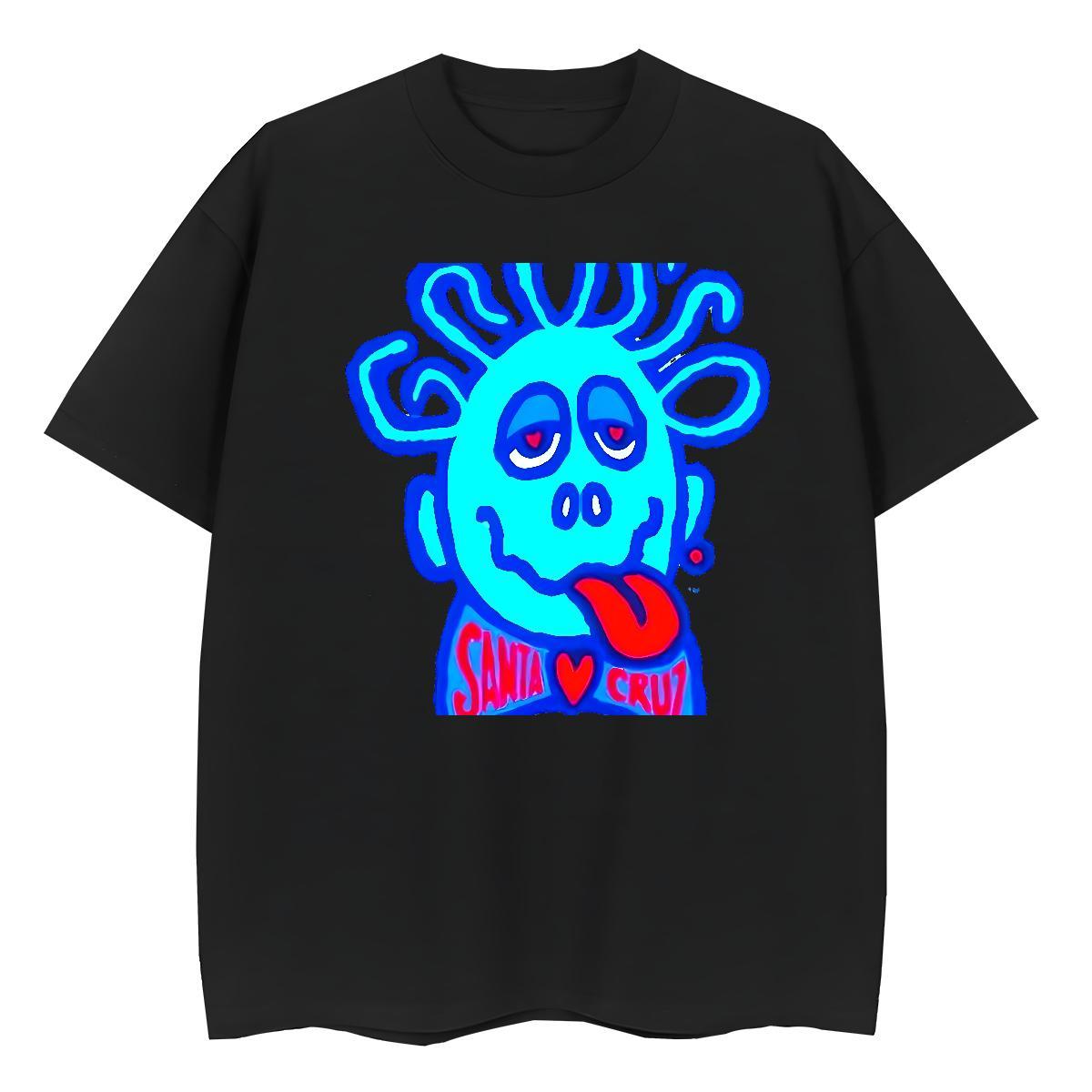 Free Shipping Unisex Tshirts 230g 100% Cotton cute Home Outdoor T Shirts Women Breathable Crew Neck Customized Polos