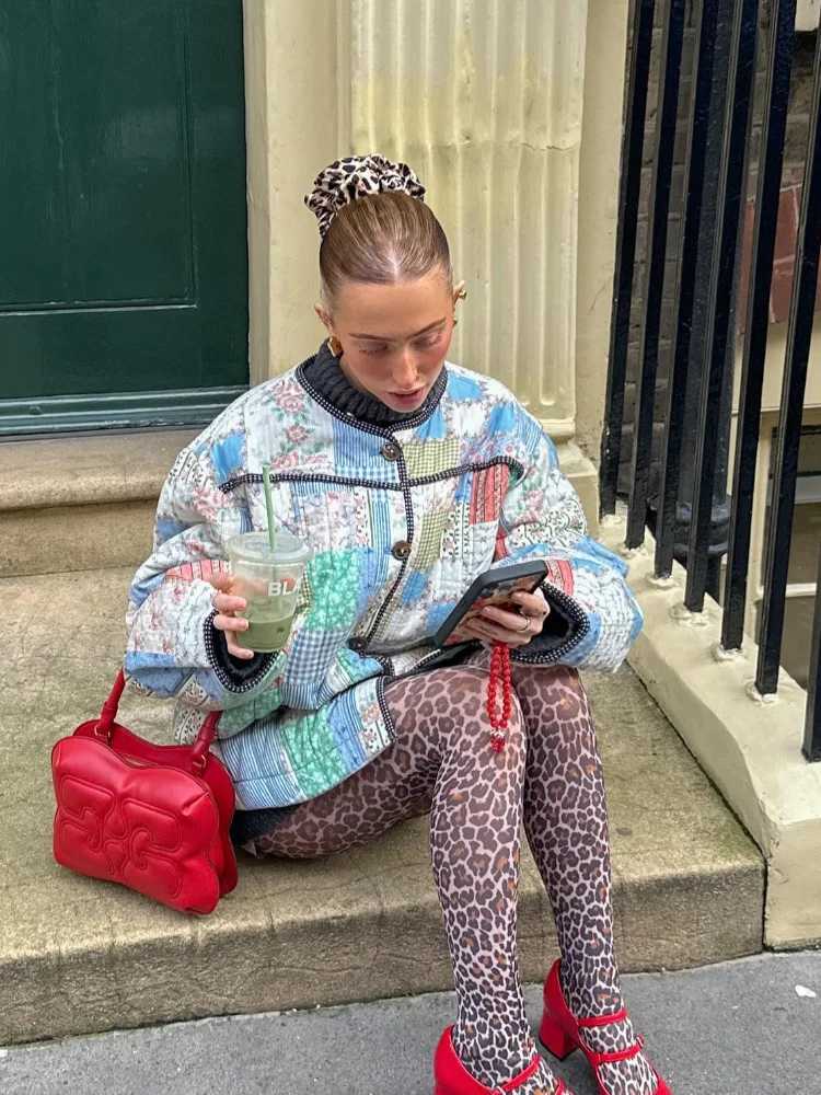 Women's Jackets Fashionable womens pocket single breasted cotton jacket fashionable floral print long Sleve quilted jacket 2024 autumn womens T-s