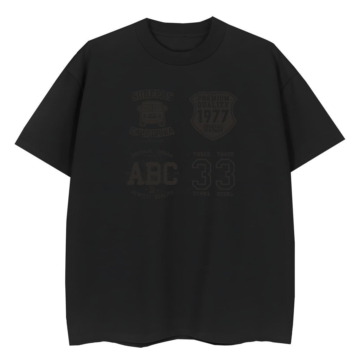 High quality Lady T shirt 230g 100% Cotton letter Sports Street Wear Woman T Shirts Breathable Crew Neck Cartoon Printing L-4XL Clothes Shirt