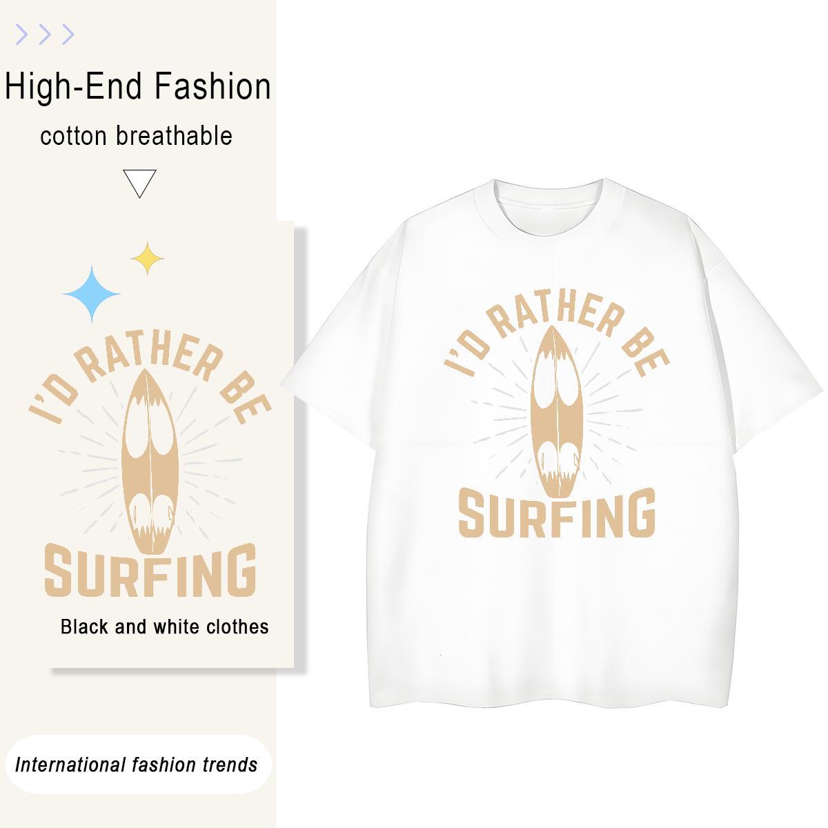 Soft Women Tshirts 230g Cotton skateboarding High Street Hip Hop T Shirts Women Short Sleeve O-Neck Cartoon Floral Printing Clothes Shirt