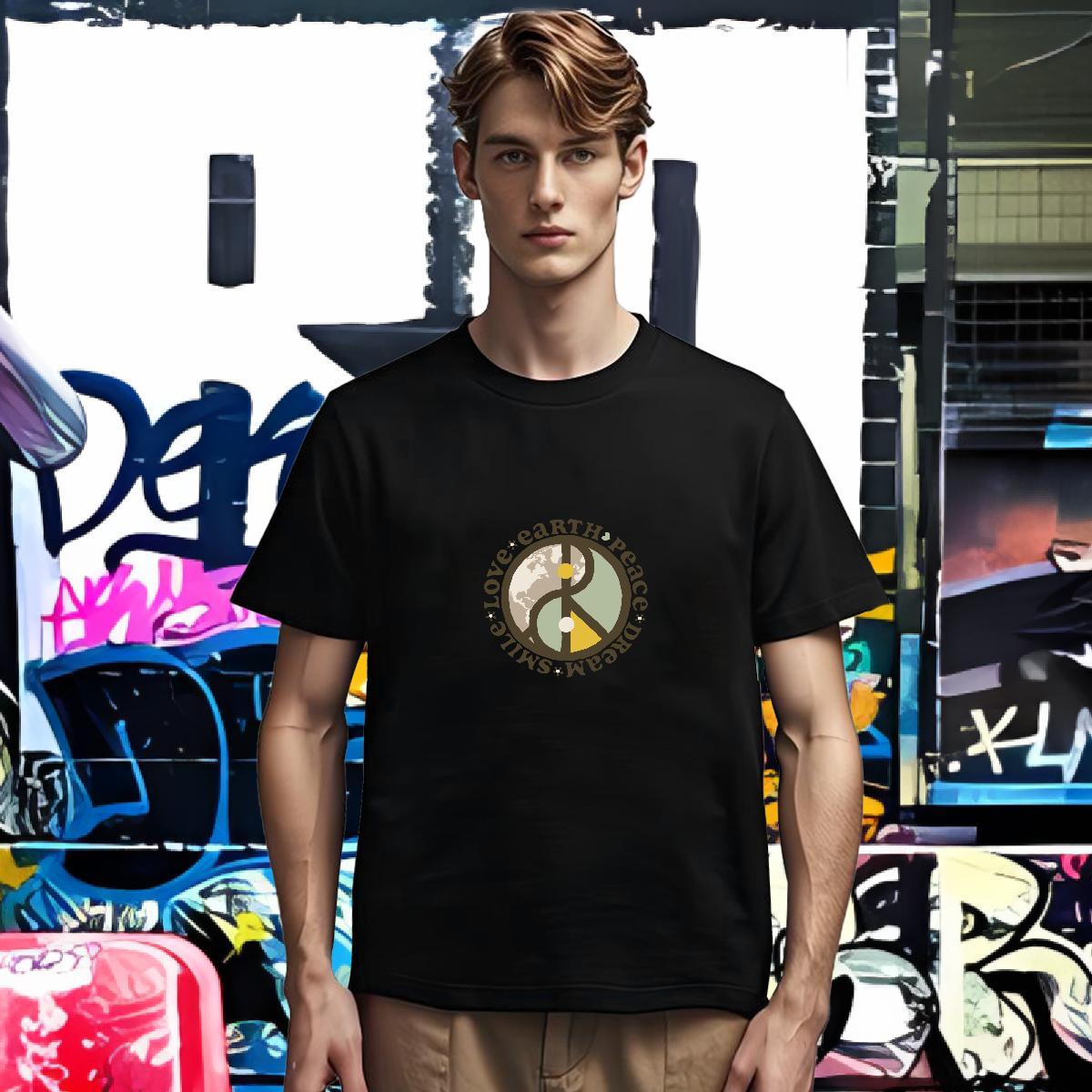 Cool Design T Shirt For Man 100% Cotton 230g letter Casual Beach Custom Print Plus Size Round Neck Short Sleeve Couples T Shirts New Arrival Clothings