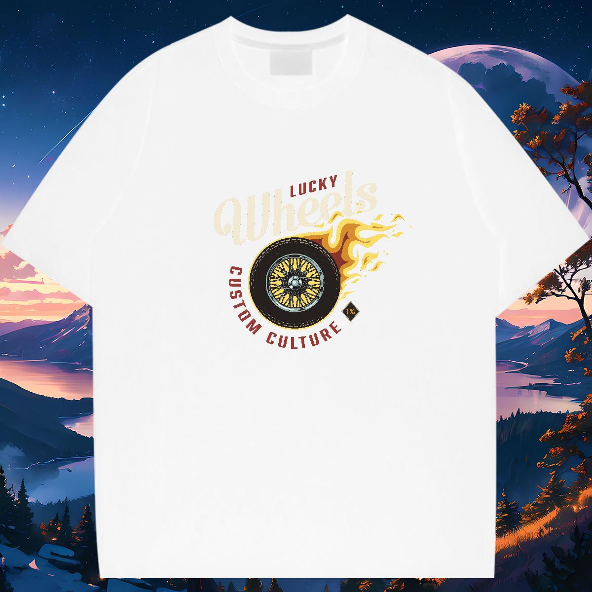 Comfortable Mens T Shirts 100% Cotton 230g tool Street Customized Breathable Soft Tshirt for Man Woman 2024 New Tees