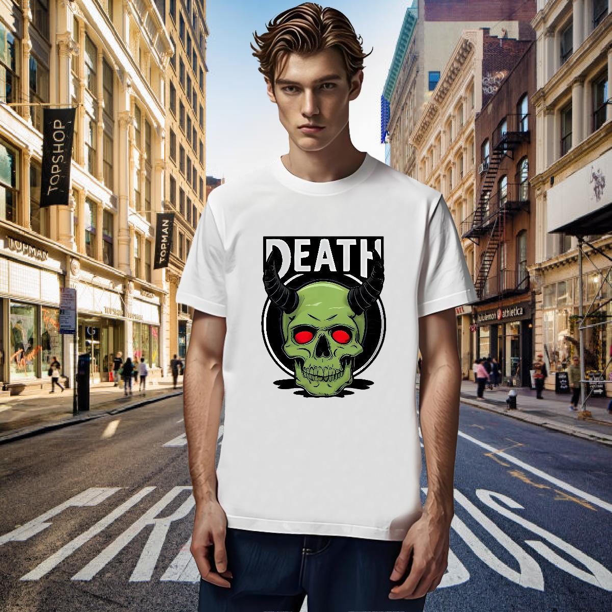 Classic Man T Shirts 230g Cotton corner Anime Printing Street Custom Printing Pure Cotton Men Tops Tees Fashion Design Polos