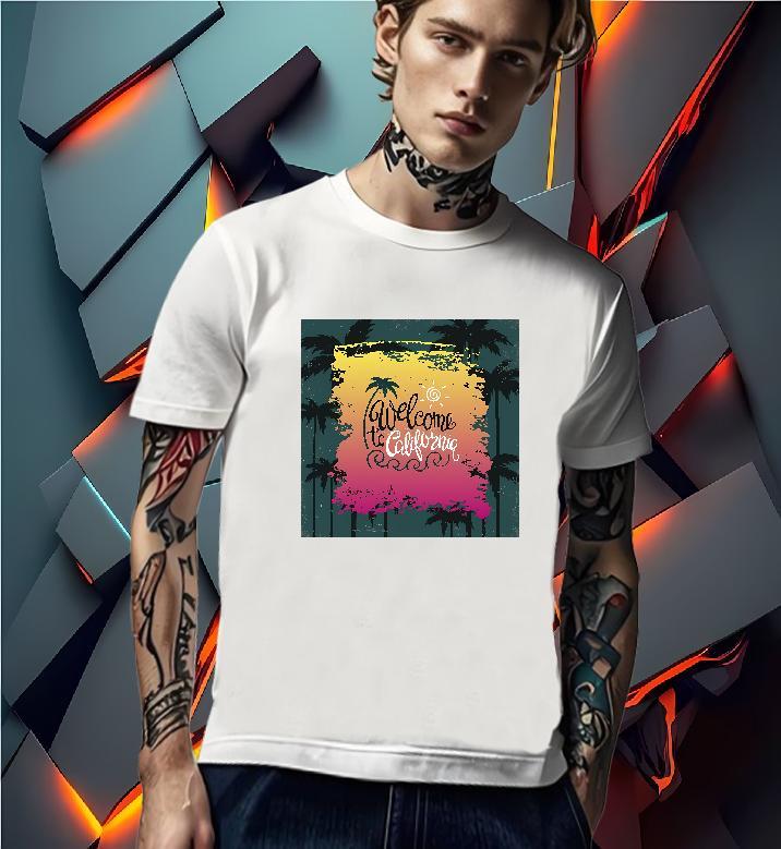 TOP Quality Men T Shirts 230g Pure Cotton tree Outdoor DIY Short Sleeve Soft Men Tees New Arrival Tops Tees