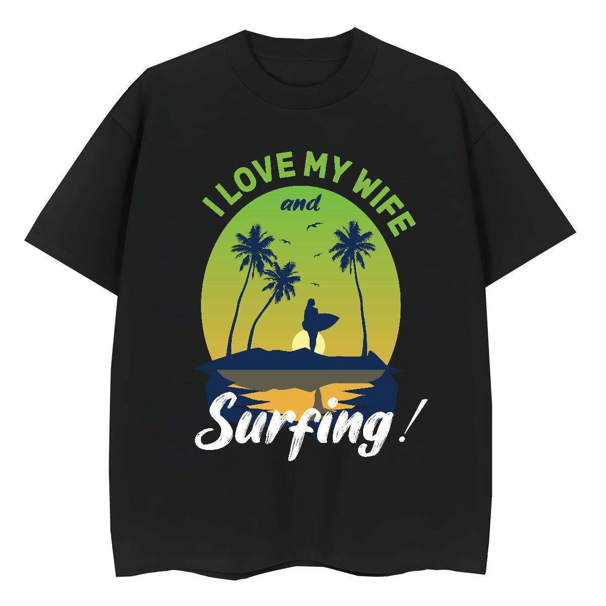 Female Couples T Shirts 100% Cotton 230g beach Daily Outfit T-Shirts for Women Crew Neck Custom Printed Clothings