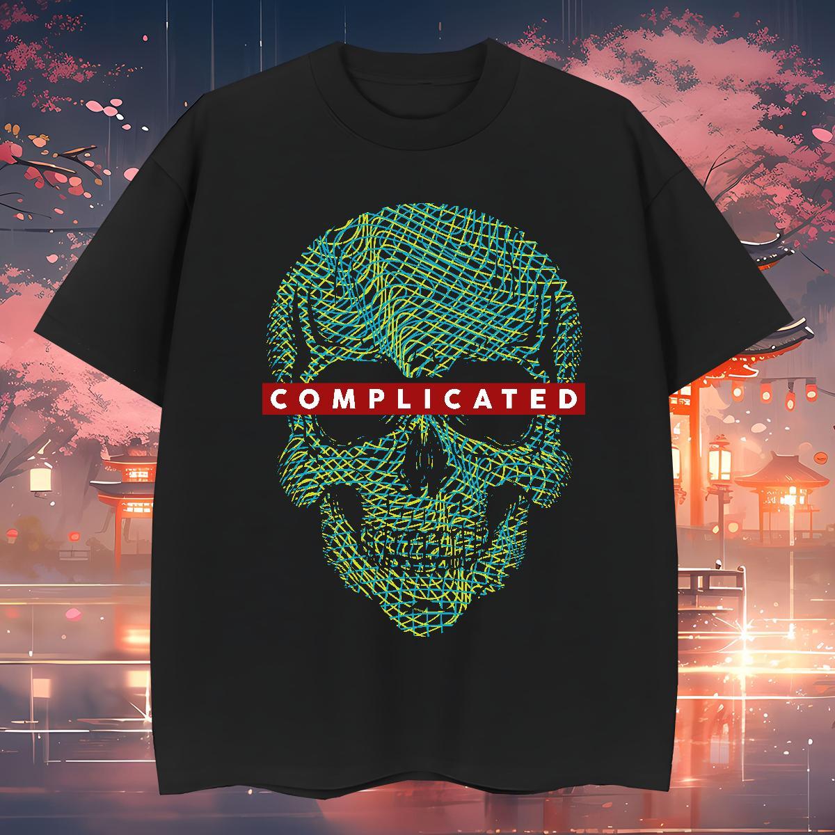 Unisex Mens T Shirts 230g 100% Cotton skull Sport Asian Size Breathable Short Sleeve Tshirt for Man Woman Brand Tshirts
