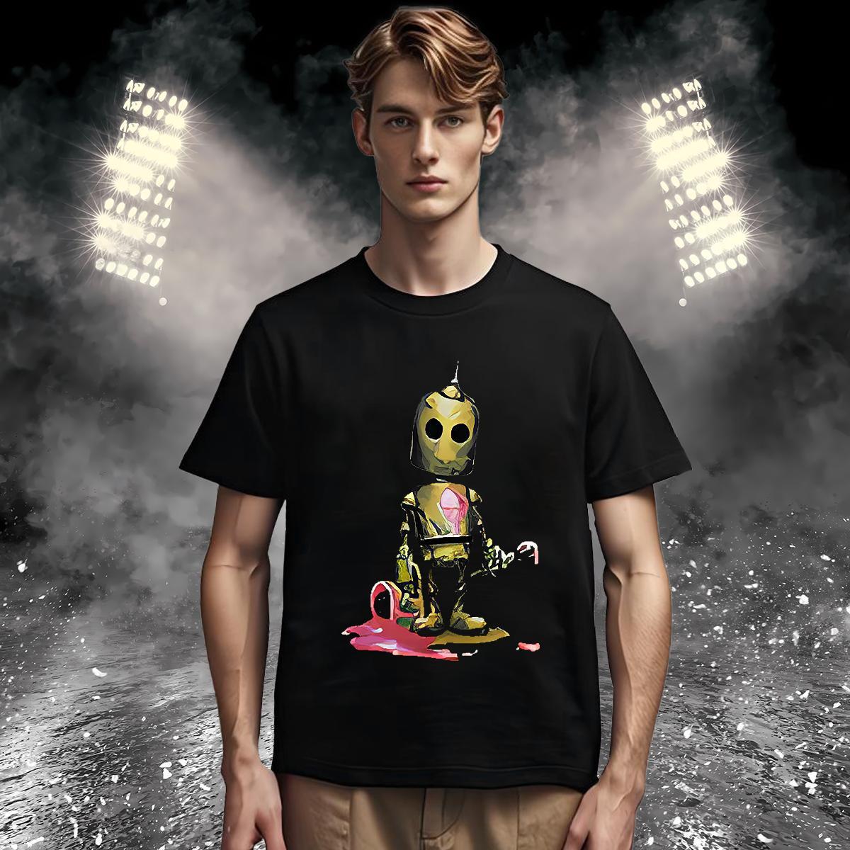 Popular T-Shirts 230g 100% Cotton skull Hip Hop Street DIY Crew Neck Couples T Shirts New Arrival Tops