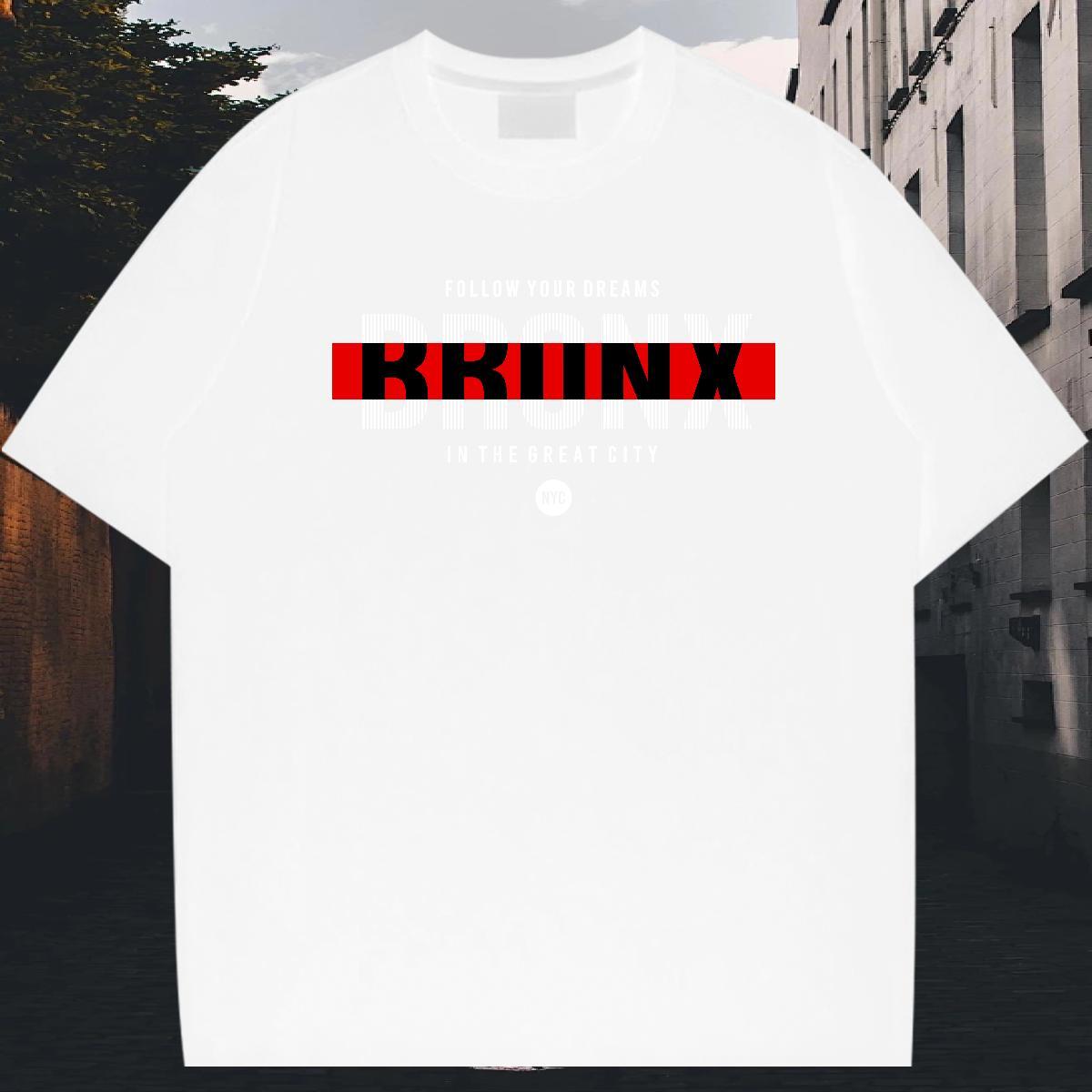 Loose T-Shirts for Men 230g 100% Cotton letter Beach Oversized 3XL 4XL Breathable Crew Neck Mens Tshirts Stylist Wear