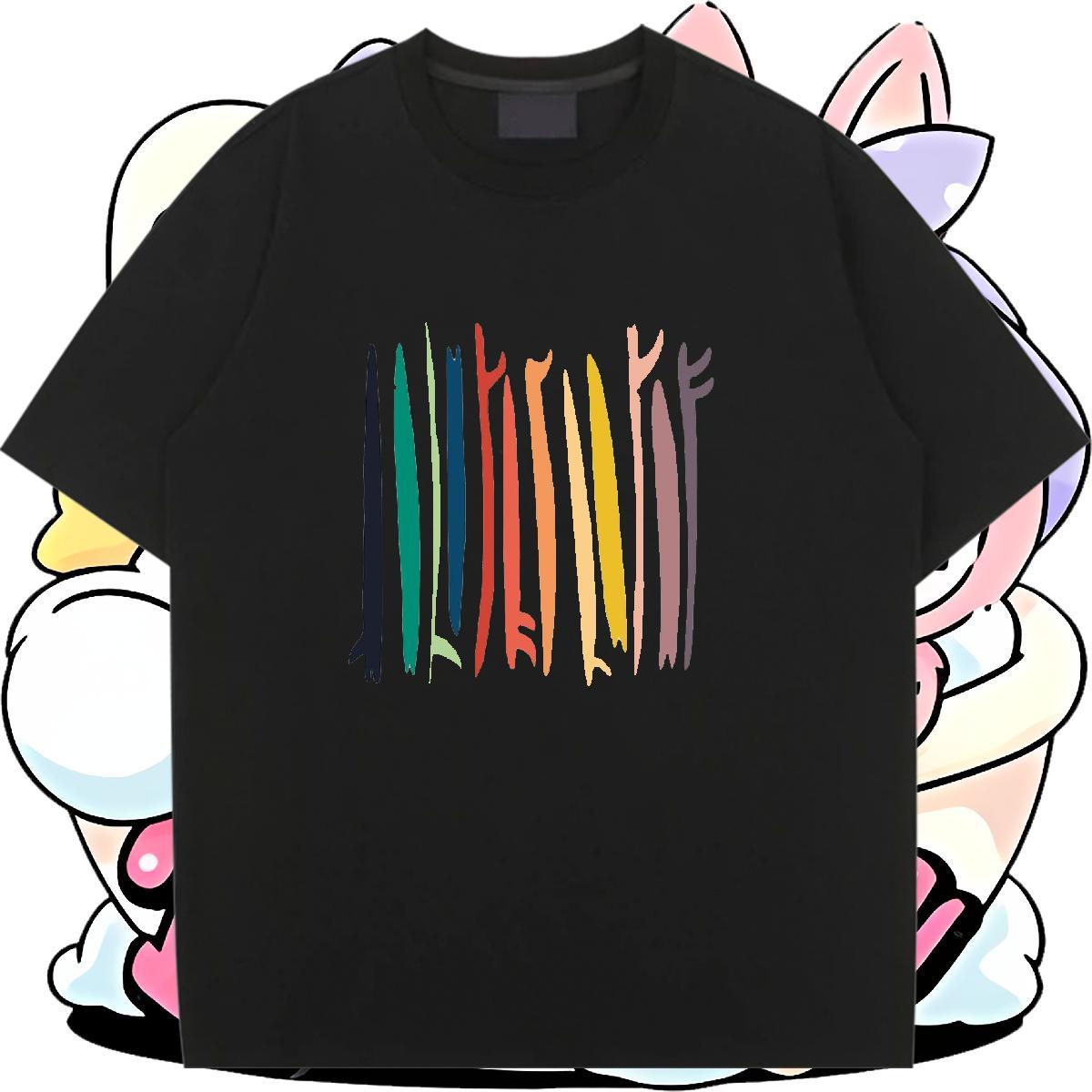 5A Womens Tshirts 100% Cotton 230g icon Outdoor T-Shirts Breathable Soft Customized Tees Shirts