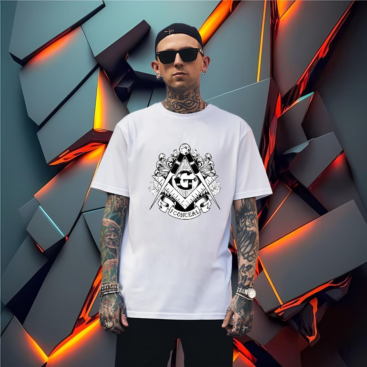 Cool Design Mens T Shirts 230g Cotton eye of the devil Casual Beach Black Oversized Breathable Crew Neck Men Clothes T-Shirt Customized Top Tees