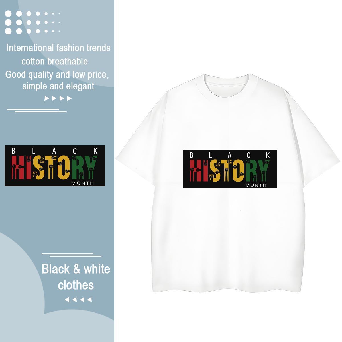 Brand Tshirt for Man Woman 230g Pure Cotton letter High Street Hip Hop Womens T Shirts Crew Neck Breathable Custom Cartoon Top Shirts