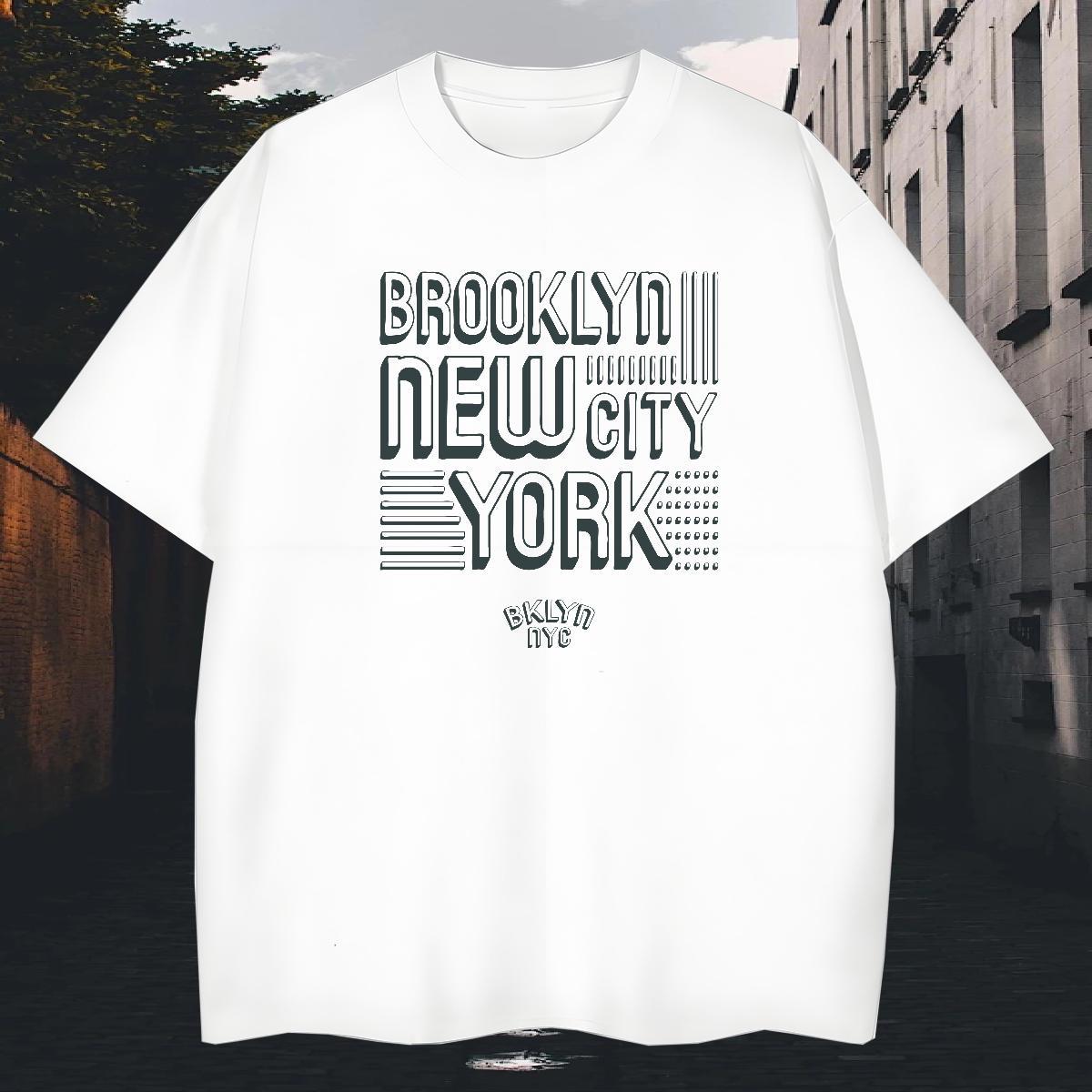 Free Shipping T-Shirts for Men 100% Cotton 230g letter Sport Plus Size Custom Breathable Short Sleeve Mens Tshirts Fashion Designer Tops Shirt