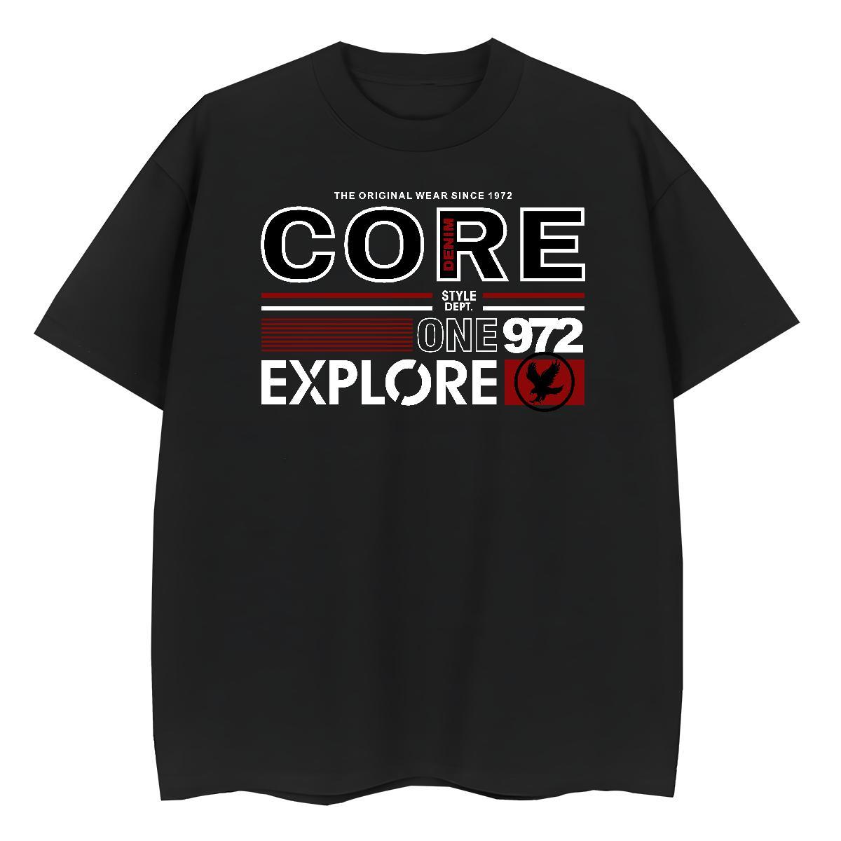 Loose fit Unisex Tshirts 100% Cotton 230g letter Summer Casual T shirt Comfortable Custom Print Plus Size Tops Tees