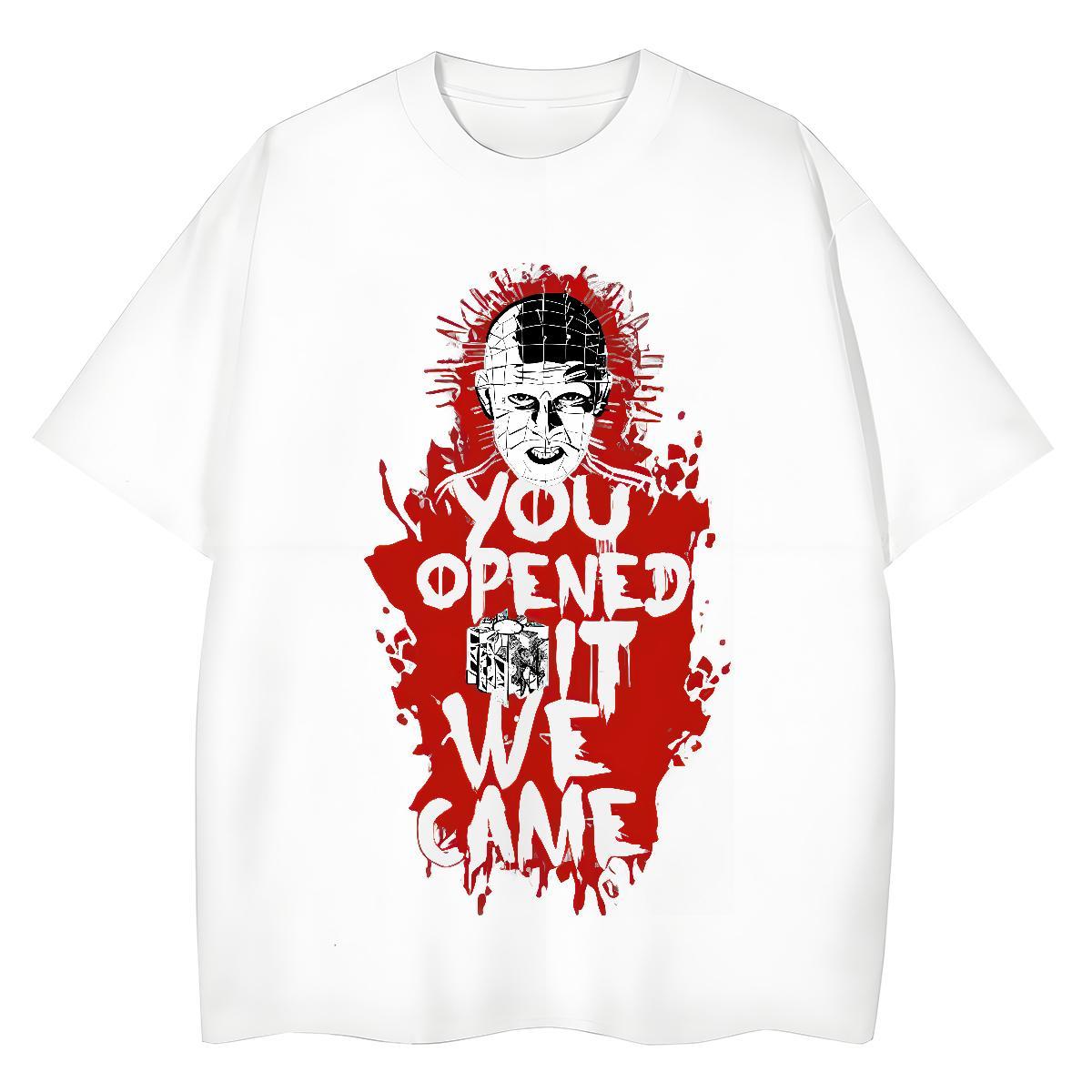 Loose Women Tshirts 100% Cotton 230g skull Summer Casual T shirt Short sleeve Soft Customized Tops Tees