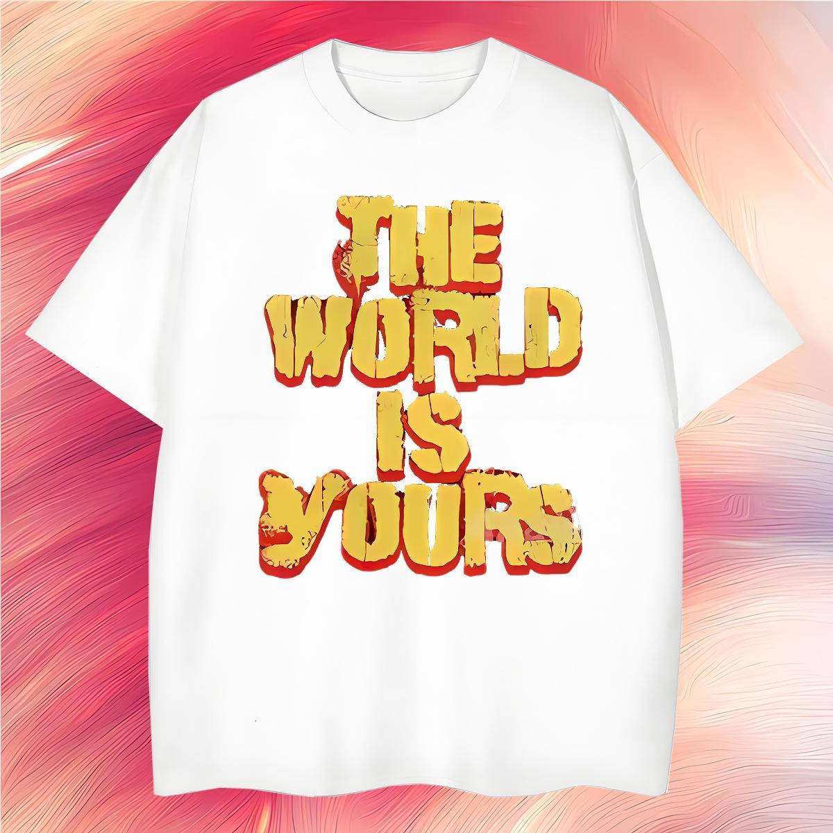 Fashion Casual Mens Tshirts letter Street Wear 100% Cotton 230g Tees Breathable Soft Brand T shirt White Plus Size
