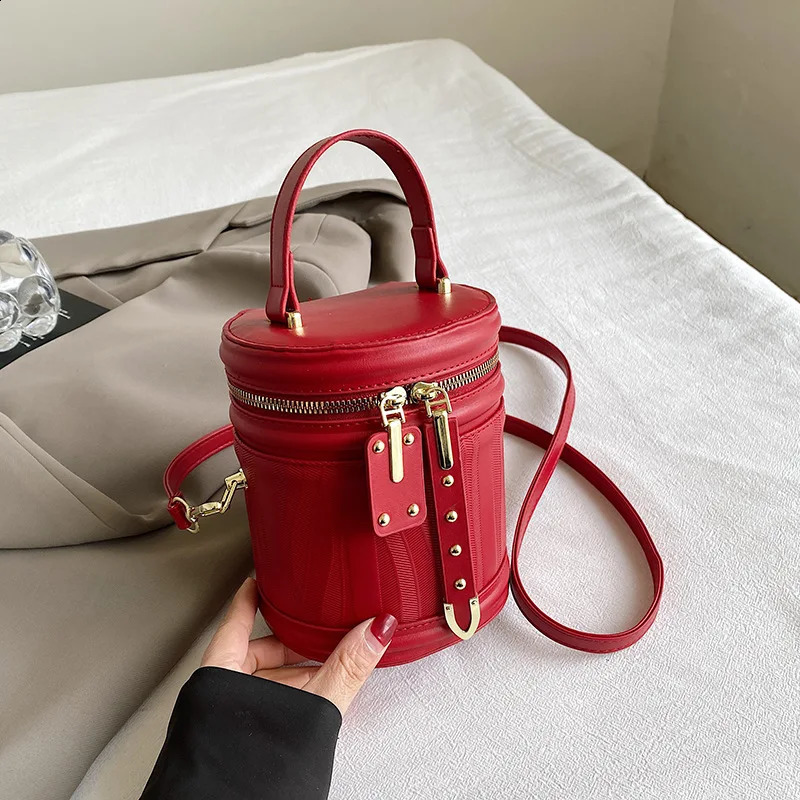 Fashion Bucket Handbags for Party Women Versatile Crossbody Bags Spring Summer Korean Leisure Shoulder Bag Trend 240824 dba8 4