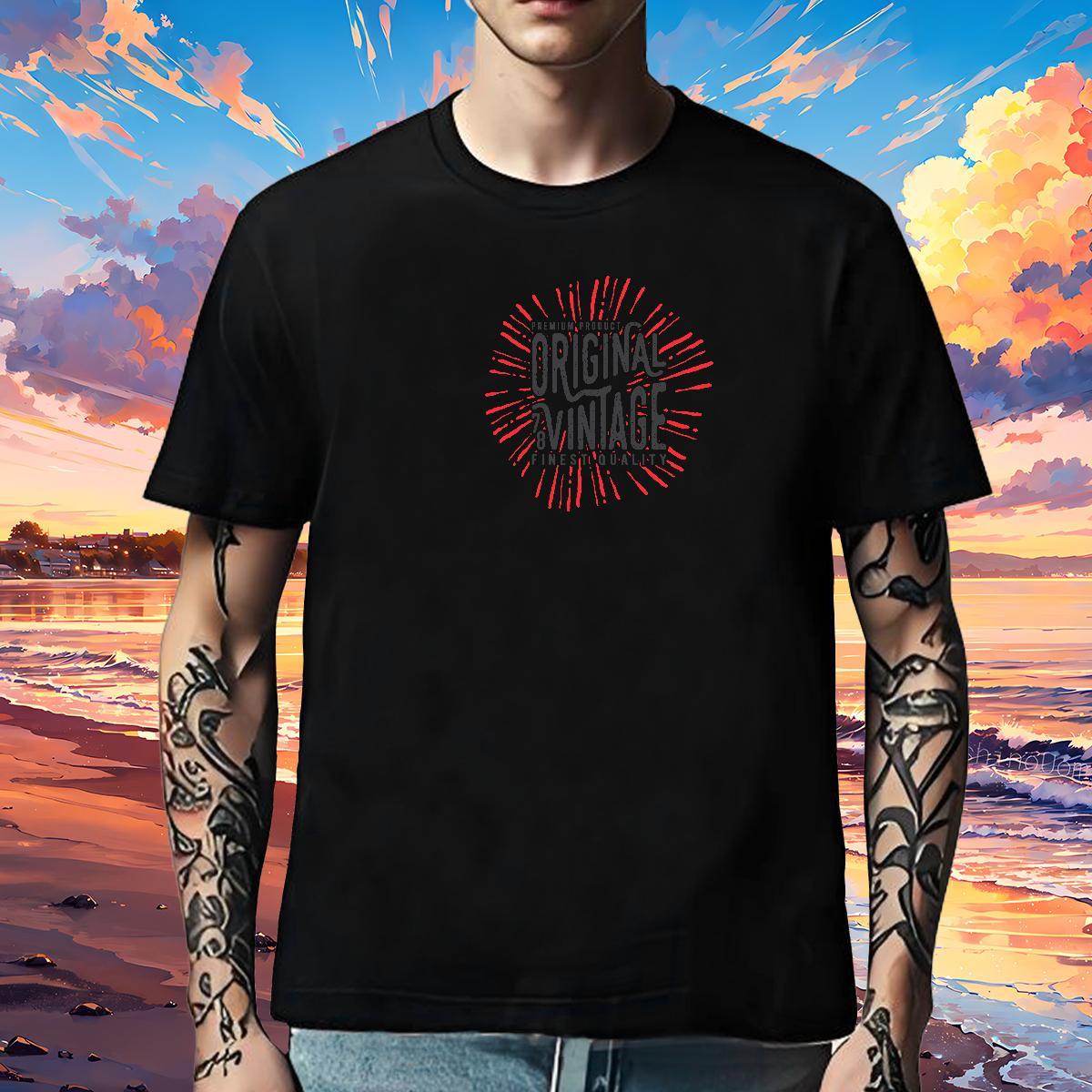 Cool Design T shirt 230g Pure Cotton letter High Street Hip Hop DIY Anime Breathable Short Sleeve Tshirts 2024 Summer Clothes