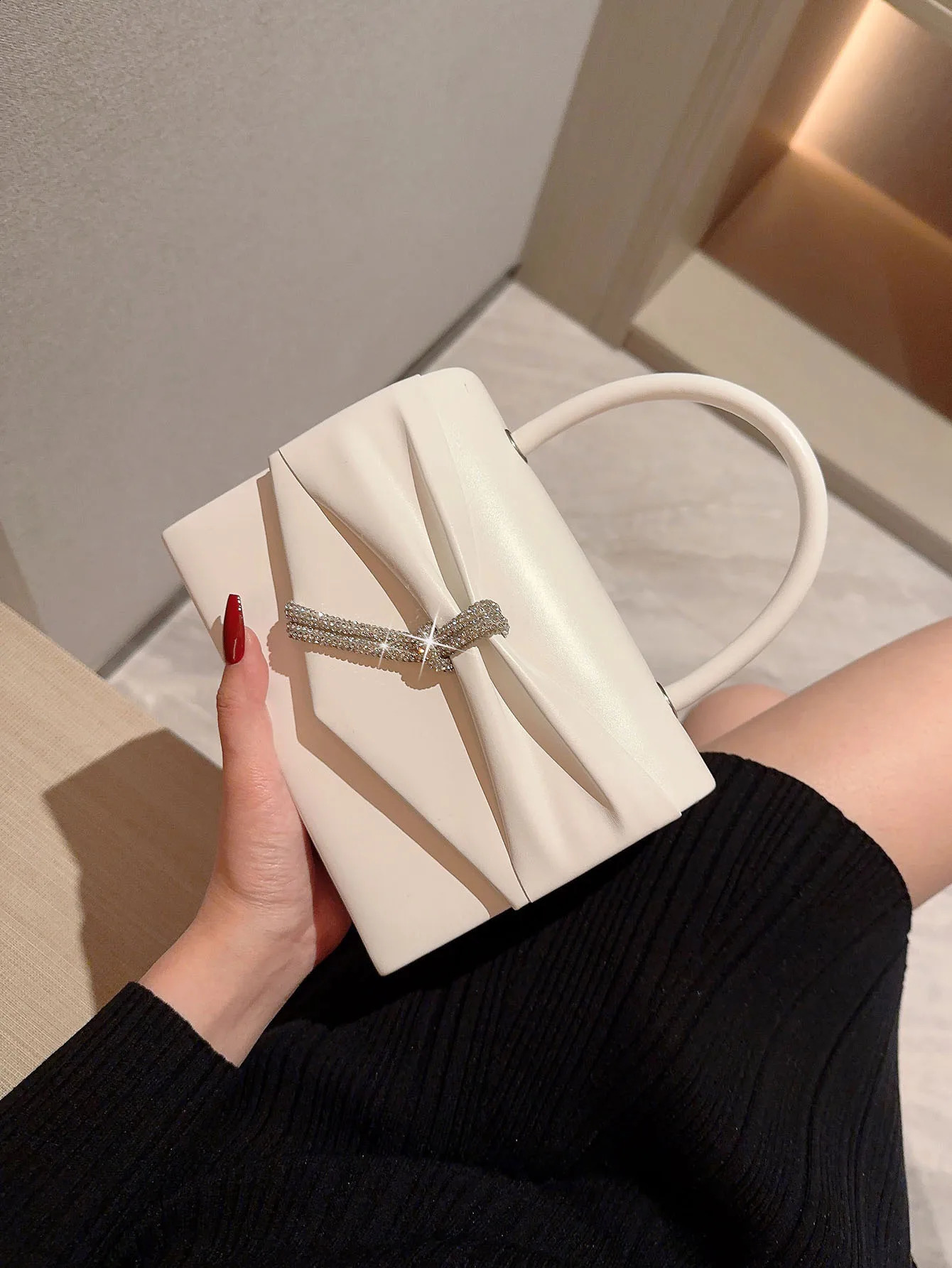 fashion Evening Bag Handbag Dress Flap Socialite Party Small Square Wedding Bridesmaid 240824Z