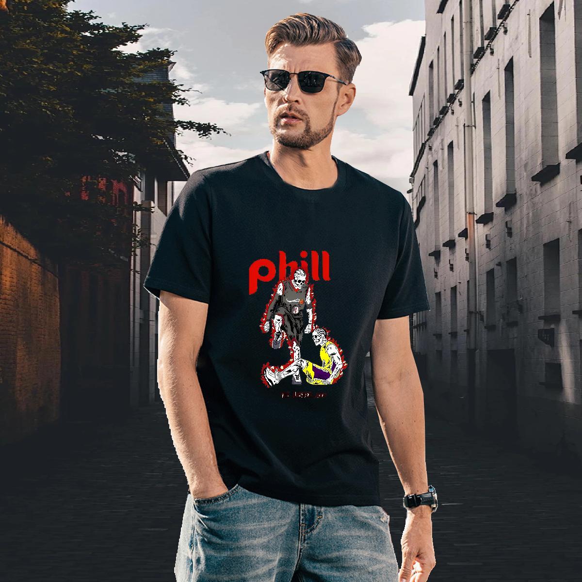 Loose Men T Shirts 230g Pure Cotton skull Daily Wear DIY Anime Crew Neck Men Tops Tees New Tops Shirt
