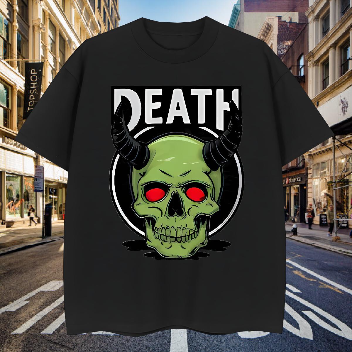 Classic Man T Shirts 230g Cotton corner Anime Printing Street Custom Printing Pure Cotton Men Tops Tees Fashion Design Polos