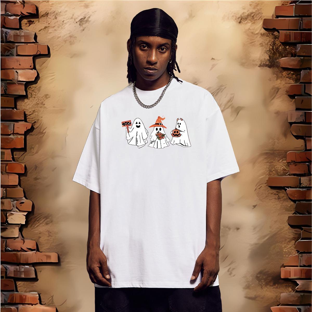 Wholesale T shirt 100% Cotton 230g monster Anime Printing Street Custom Anime O-Neck Short Sleeve Tshirt for Man Woman Factory Direct Tees