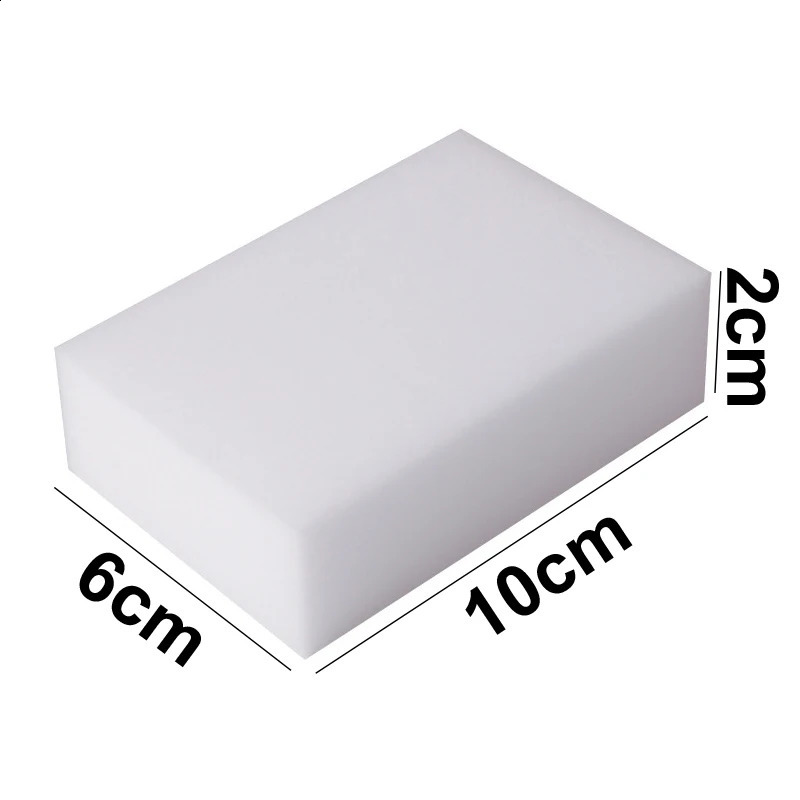1100 pieces of magic sponge eraser white melamine for dishwashing kitchen bathroom office cleaning 100 60 20mm 240824