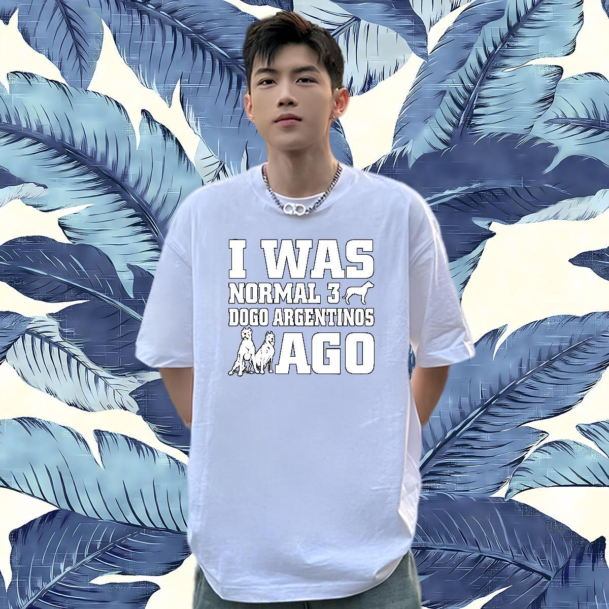 Soft T-Shirts 230g Cotton letter Hip Hop Anime Breathable Short Sleeve Tshirt for Man Woman Brand Wear