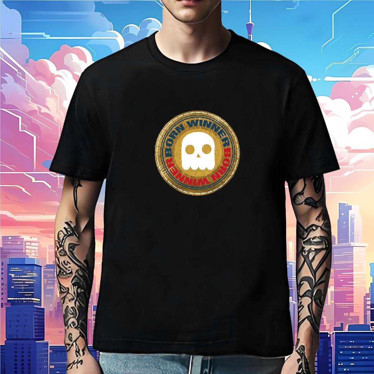 Cool Design Men T Shirts 230g Pure Cotton skull Hip Hop DIY Logo Oversized O Neck Short Sleeves Men Clothes T-Shirt Factory Direct Tee Shirt
